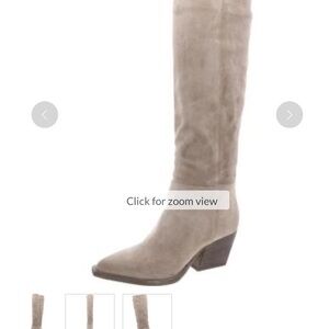 Steve Madden Taupe Over the Knee Boots